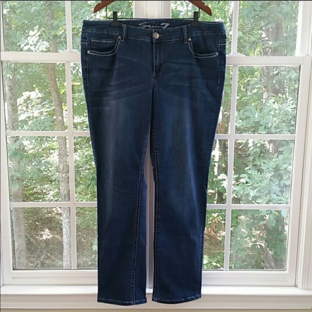 Seven 7 embellished pocket jeans